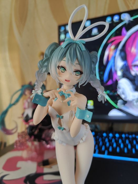 Оригінальна фігурка Hatsune Miku - BiCute Bunnies - Rurudo, White ver.