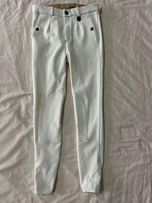 Стартові білі бриджі для кінного спорту