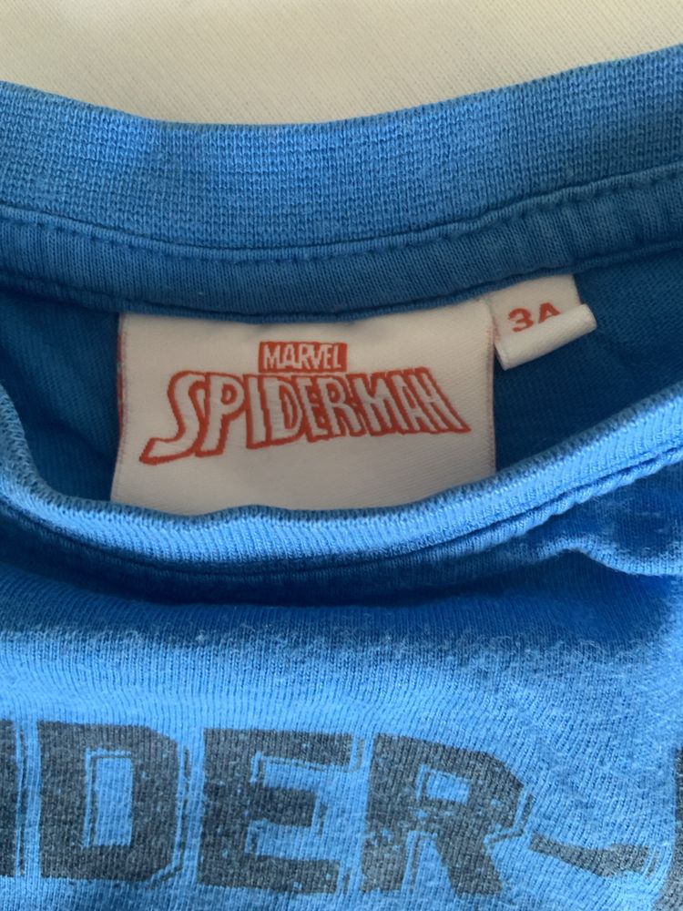 4 camisolas 2/3 anos spiderman