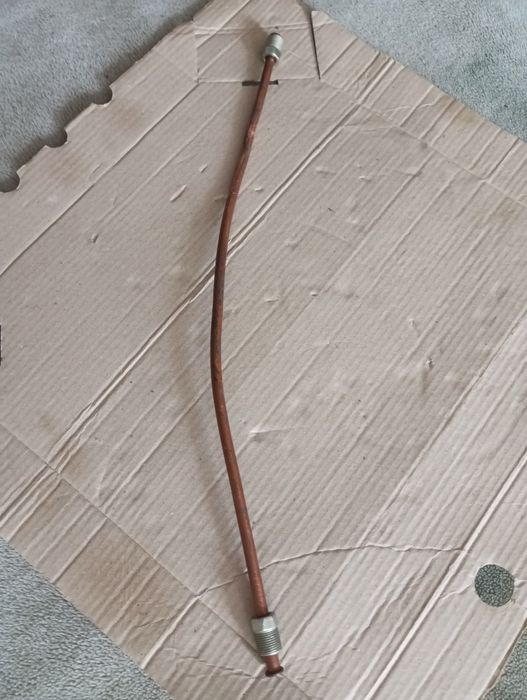 Трубка медная тормозная.