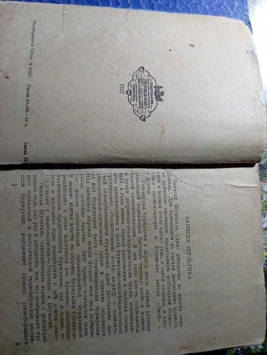 Шульгин В.В. Дни. 1927