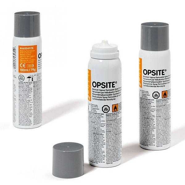 Opsite Spray 240ml - Плівкова абсорбуюча пов'язка для післяопераційних