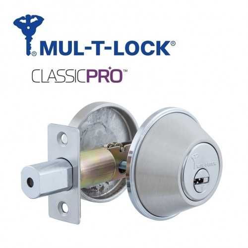 Замок врезной для входных дверей MUL-T-LOCK Dead Bolt DBM Classic Pro