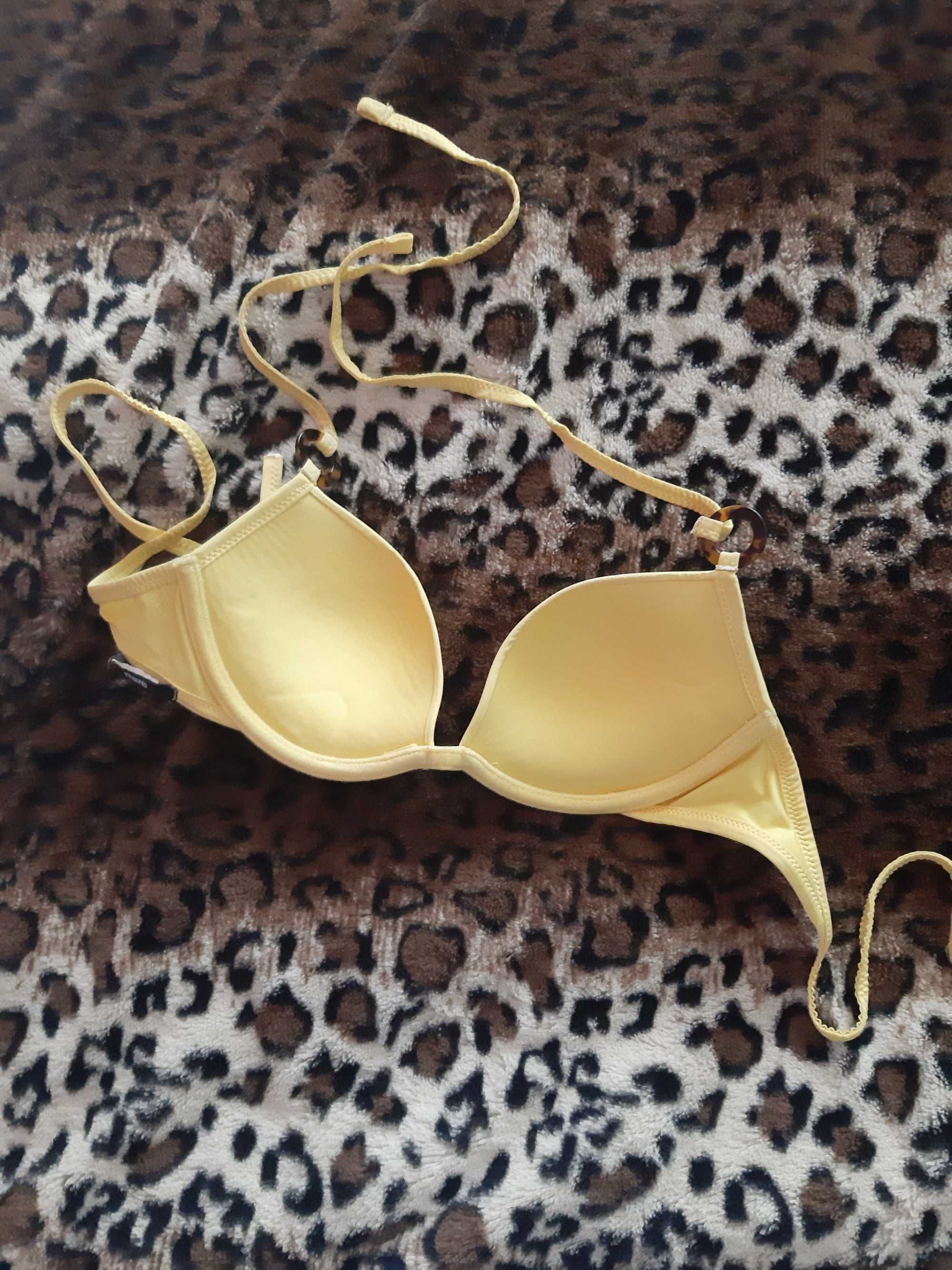 Biquini push up amarelo tezenis | bikini push up amarelo