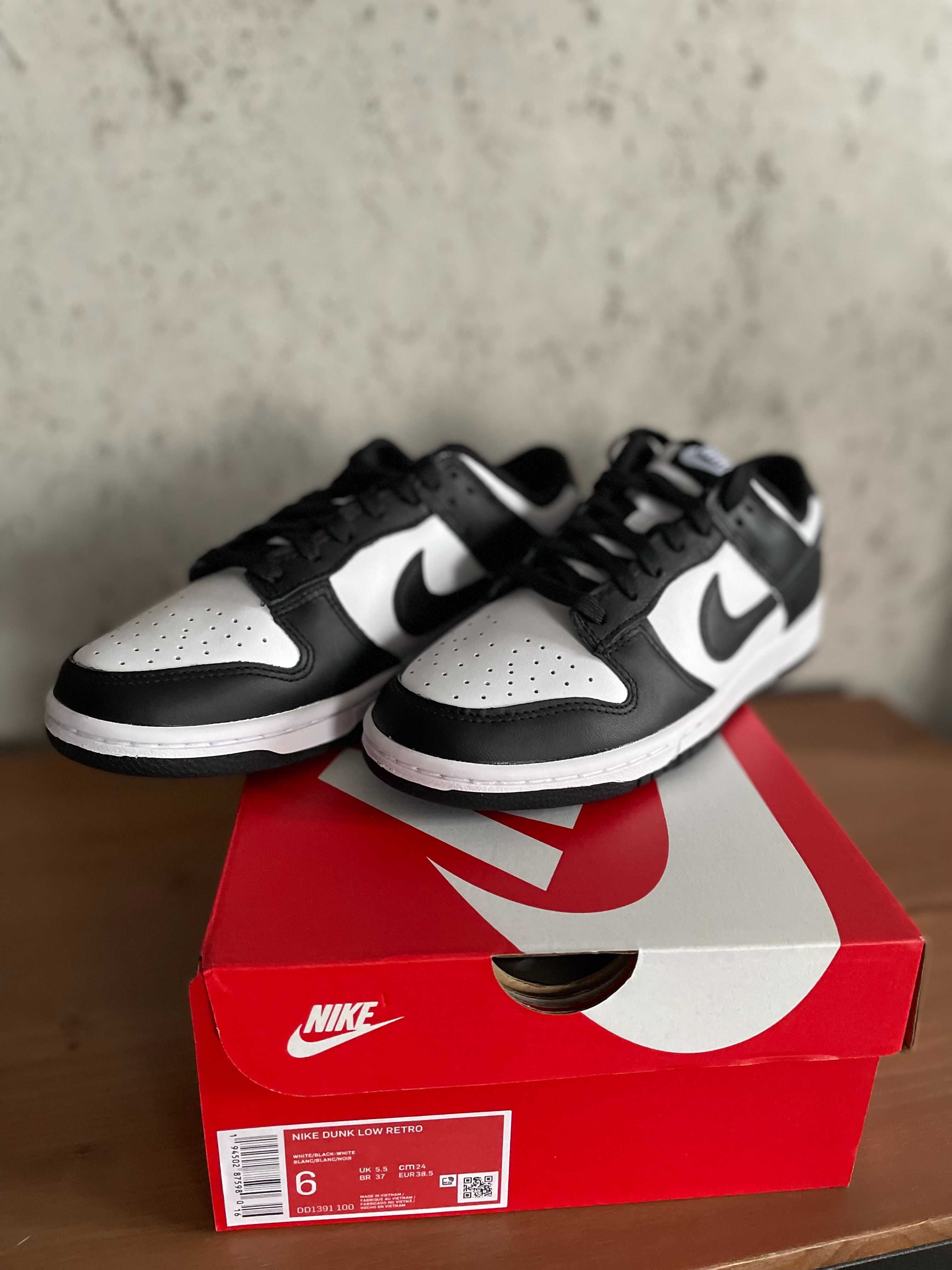 Nike Dunk Low Retro White Black Panda