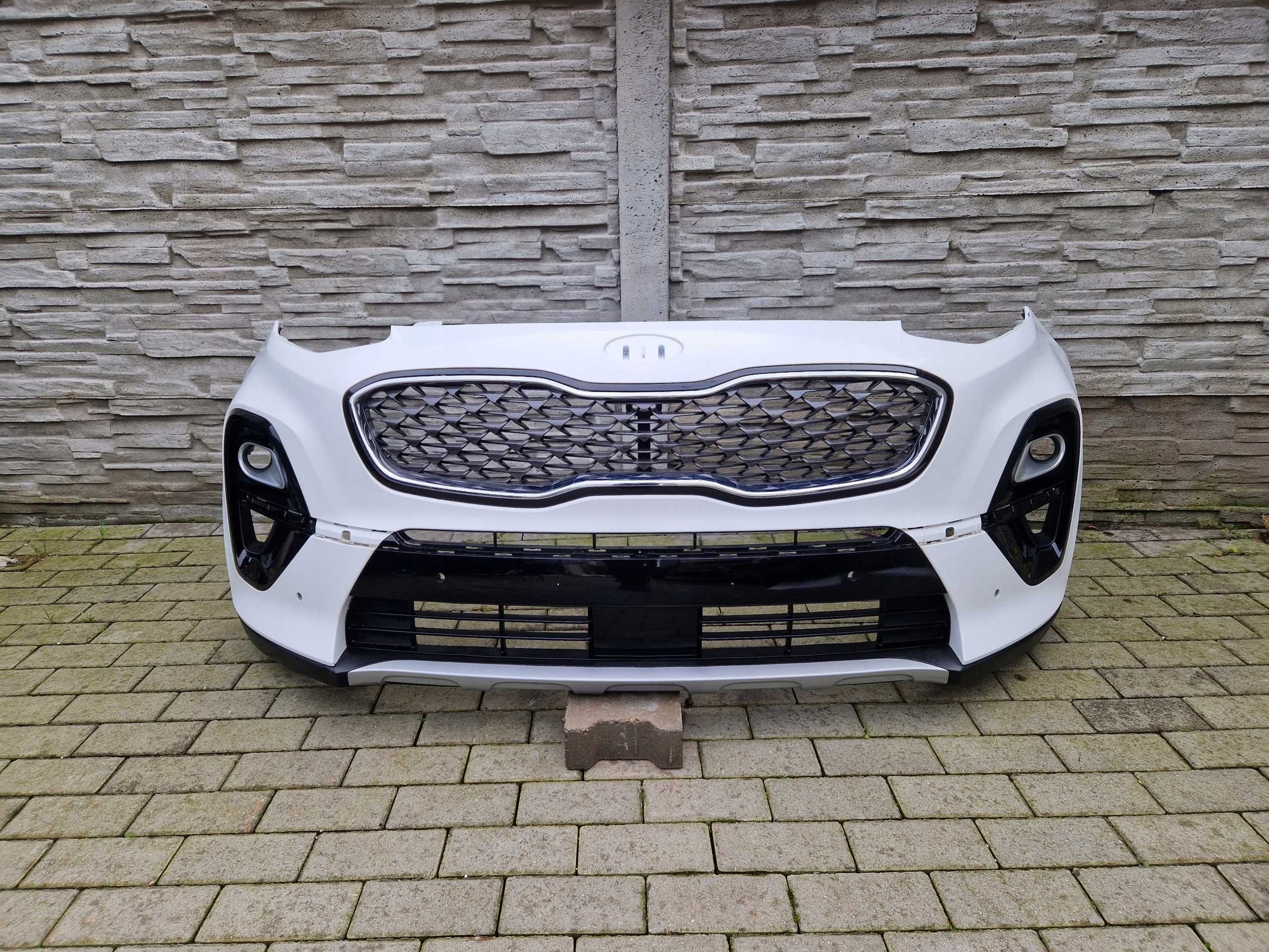 Kia Spotage IV Бампер передний  Разборка шрот бу оригинал