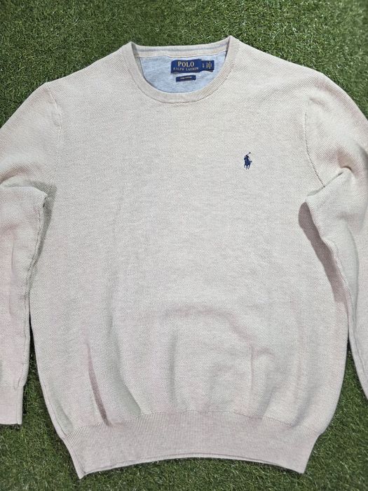 Sweter Męski Relph Lauren r. L kolor beżowy