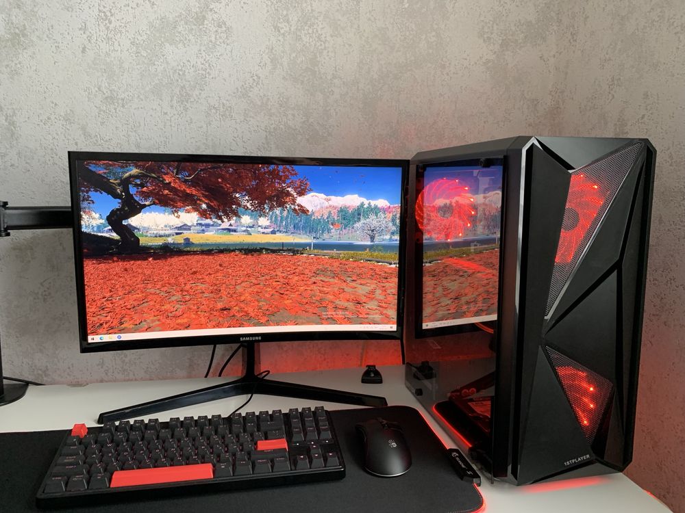 Ігровий пк +wi-fi адаптер/rx 580/intel i7/16 gb