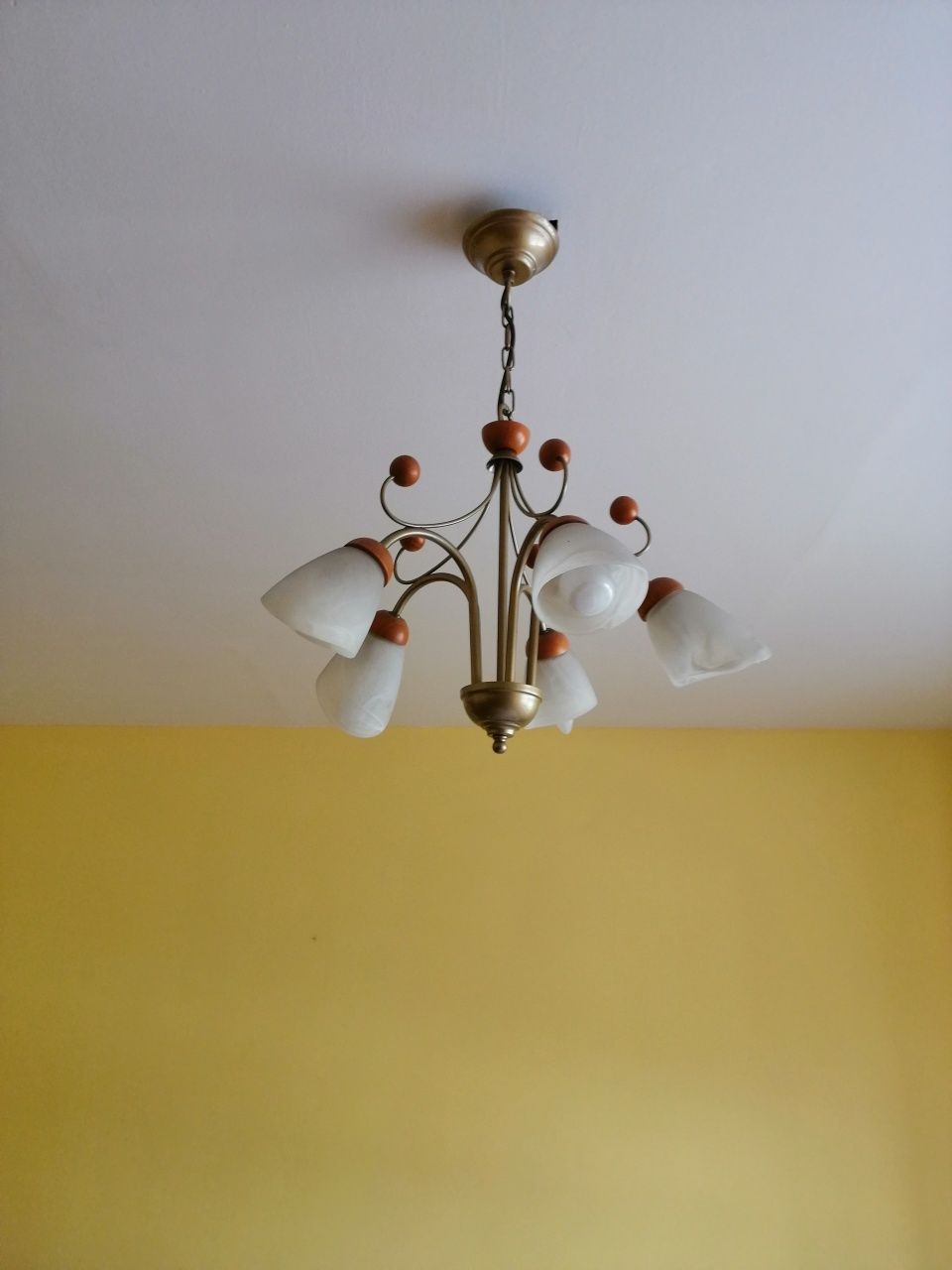 Lampa sufitowa z kloszami