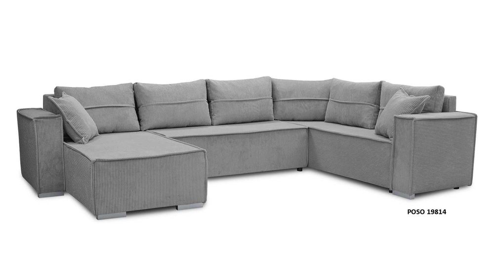 Narożnik z funkcją spania LARS POSO pojemnik na pościel OD PRODUCENTA!