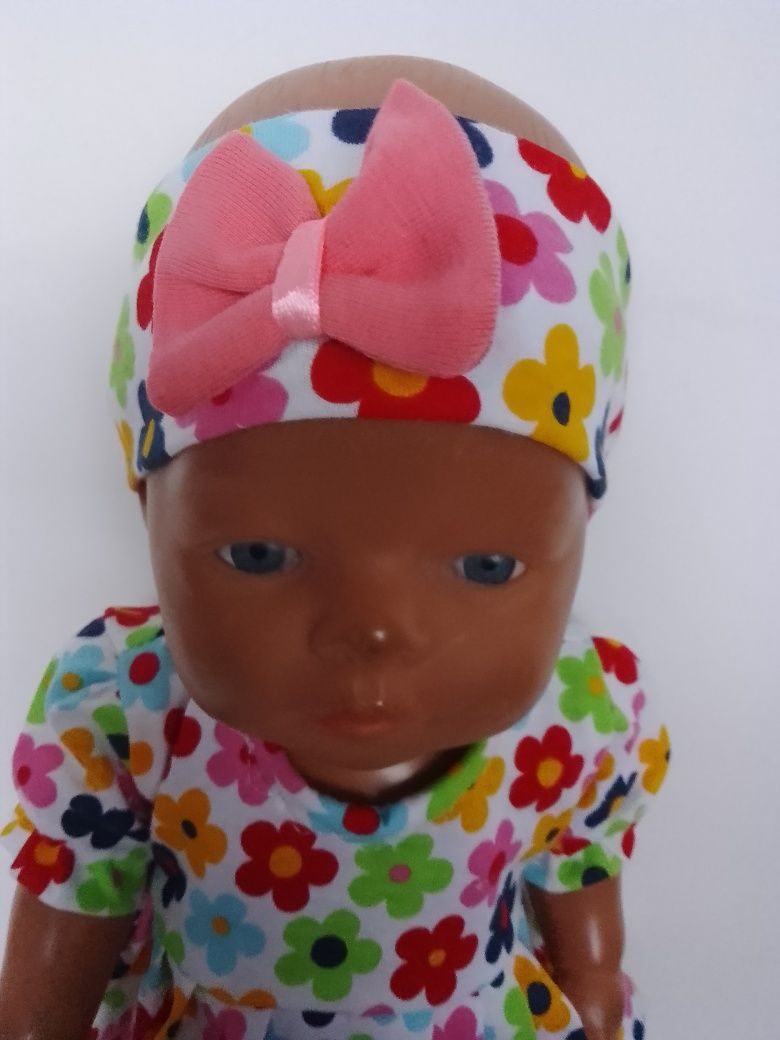 Sukienka dla lalki 42-45 cm takiej jak baby Born