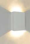 Candeeiro luz para cima e para baixo