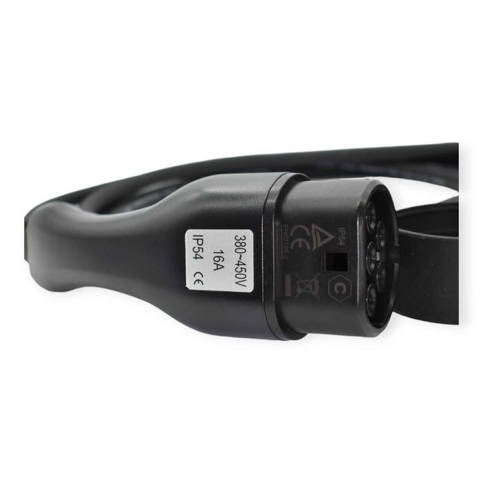 Cabo de Carregamento 11Kw 16A Tipo 2 EV – veículo elétrico publico EV