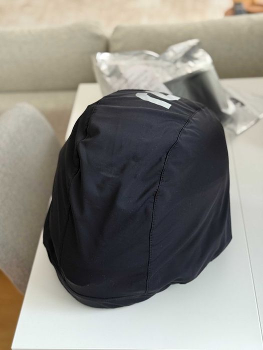 NOWY kask motocyklowy HJC czarny mat rozmiar M + interkom