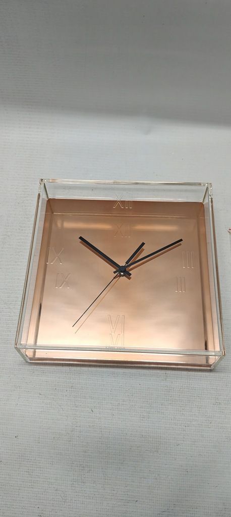 Zegar Ścienny TIC&TAC Kartell 30cm Złoty Philippe Starck