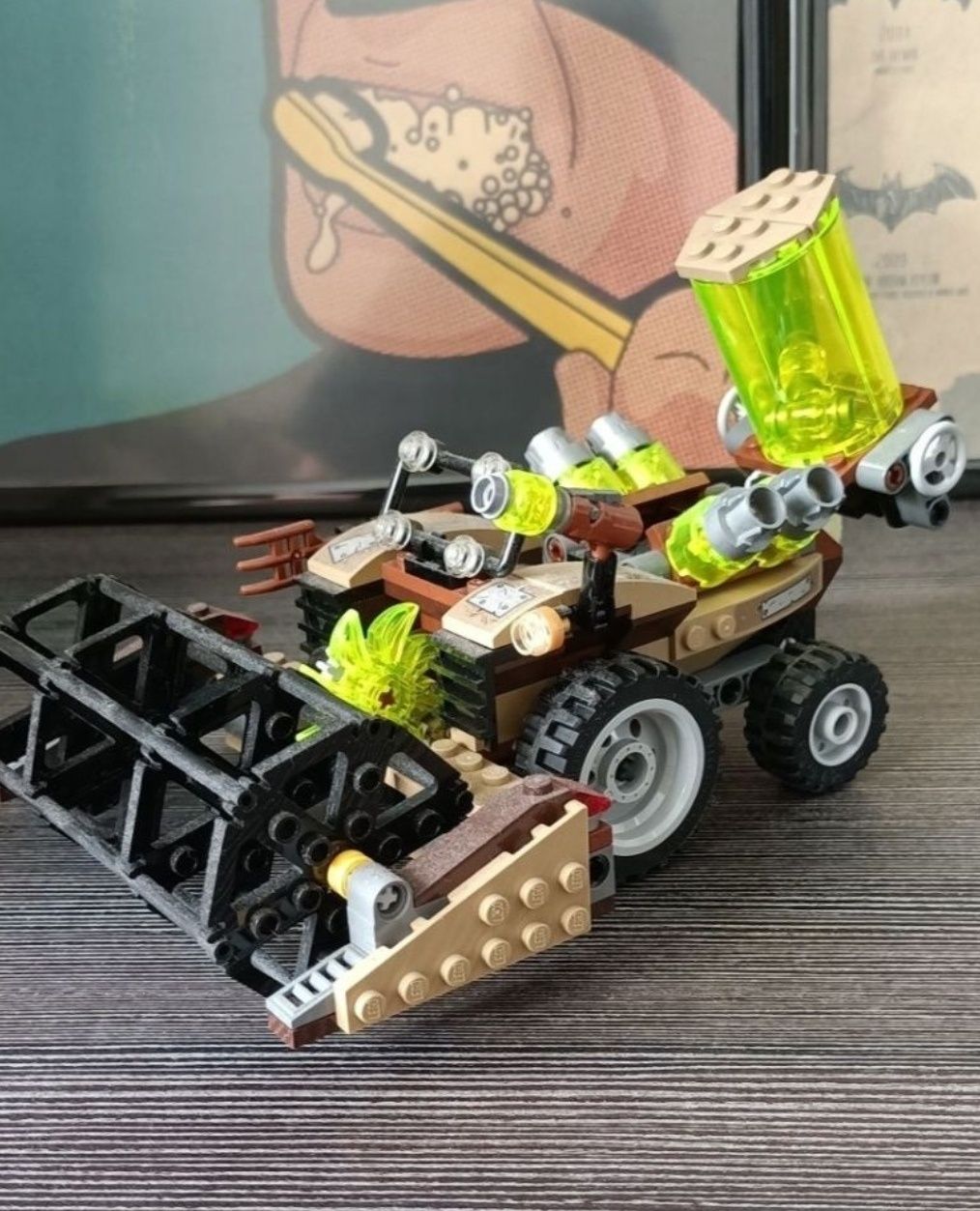 Gokarty oraz Kombajn Lego DC SuperHeroes Batman