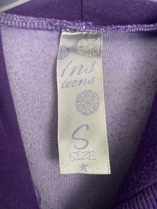 Bluza ciemnofioletowa z kapturem