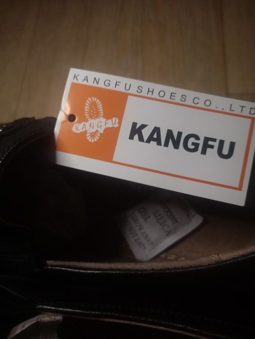 Туфлі кож зам, KANGFU