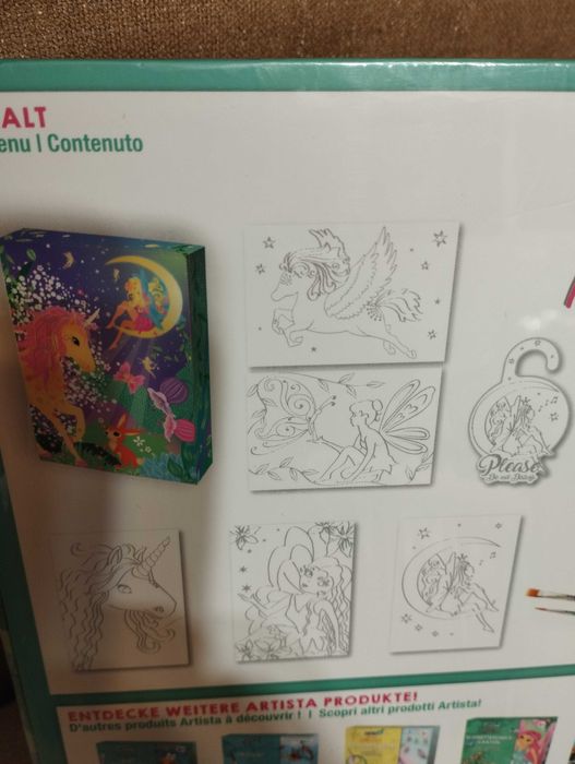 ЕДИНОРОГ набор акварельных картин