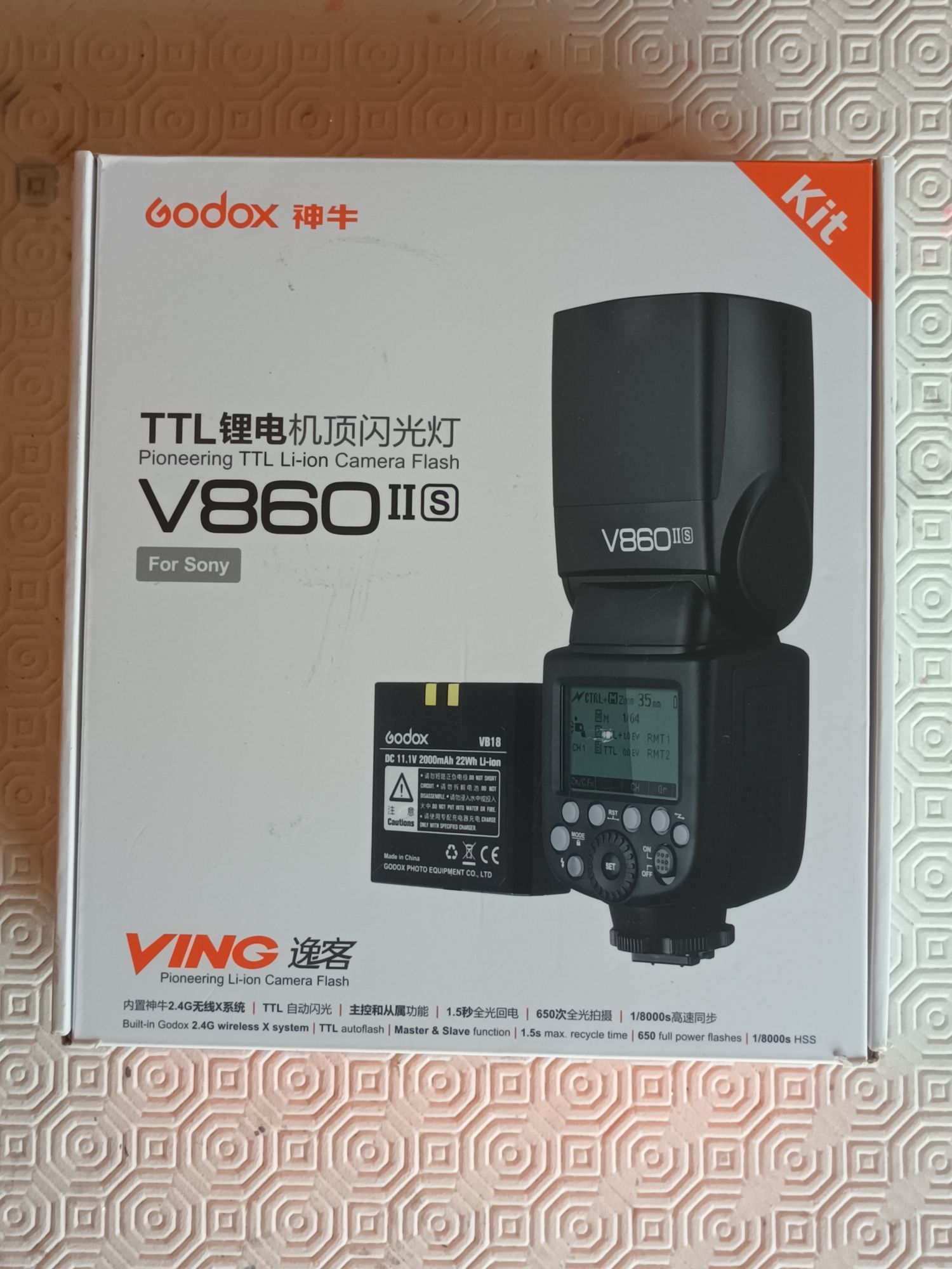 godox v860ii para sony