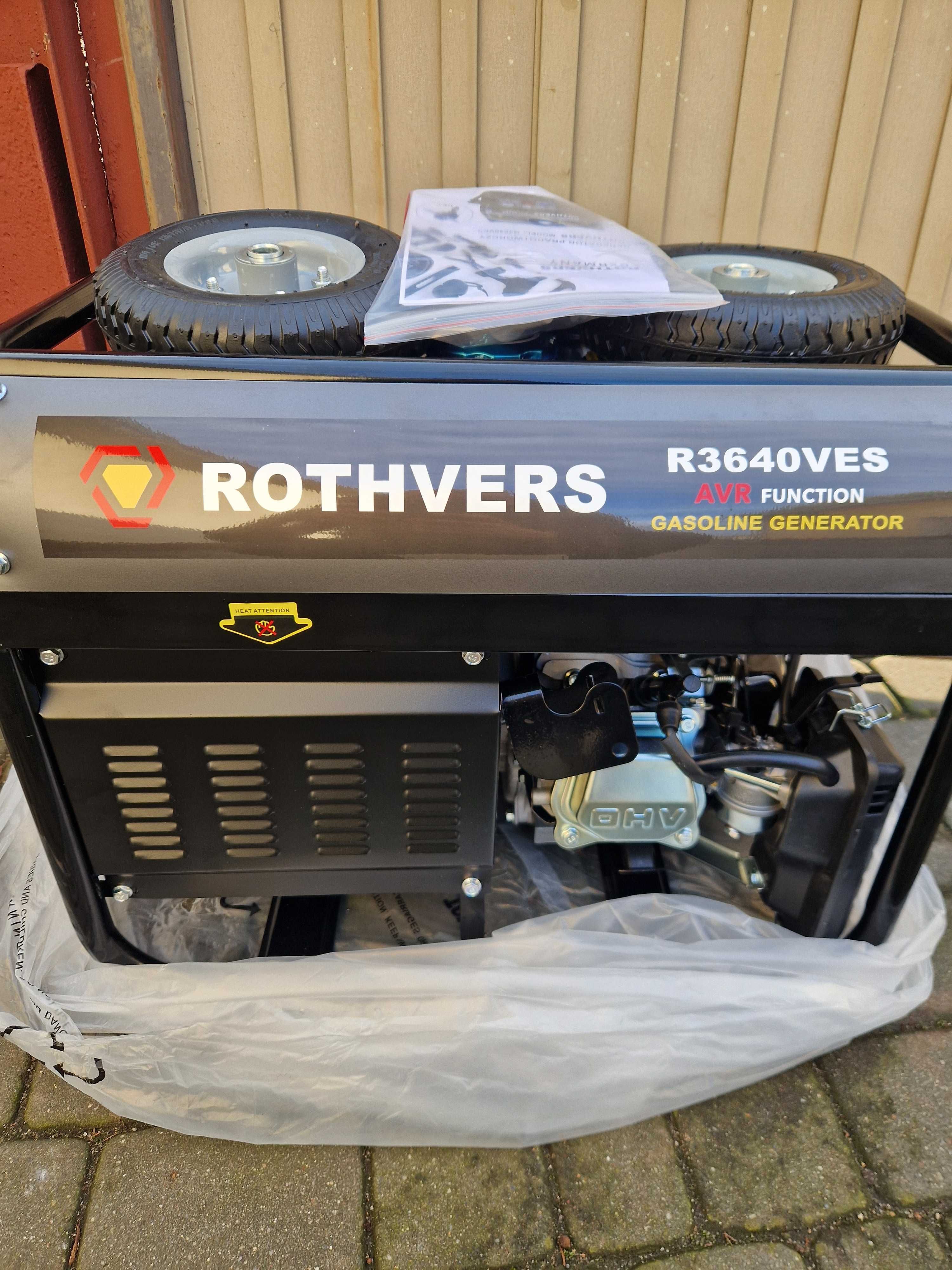 Agregat Generator prądotwórczy rothvers R3640