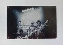 Nowy metalowy szyld Motorhead Lemmy Kilmister loft bar club garaż