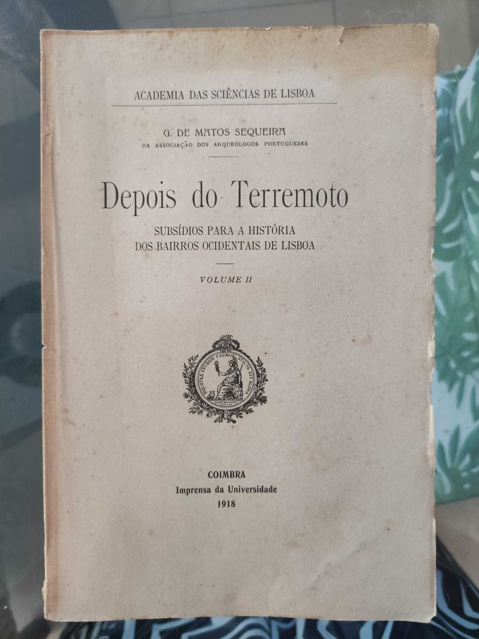 Depois do Terremoto VOL II 1918