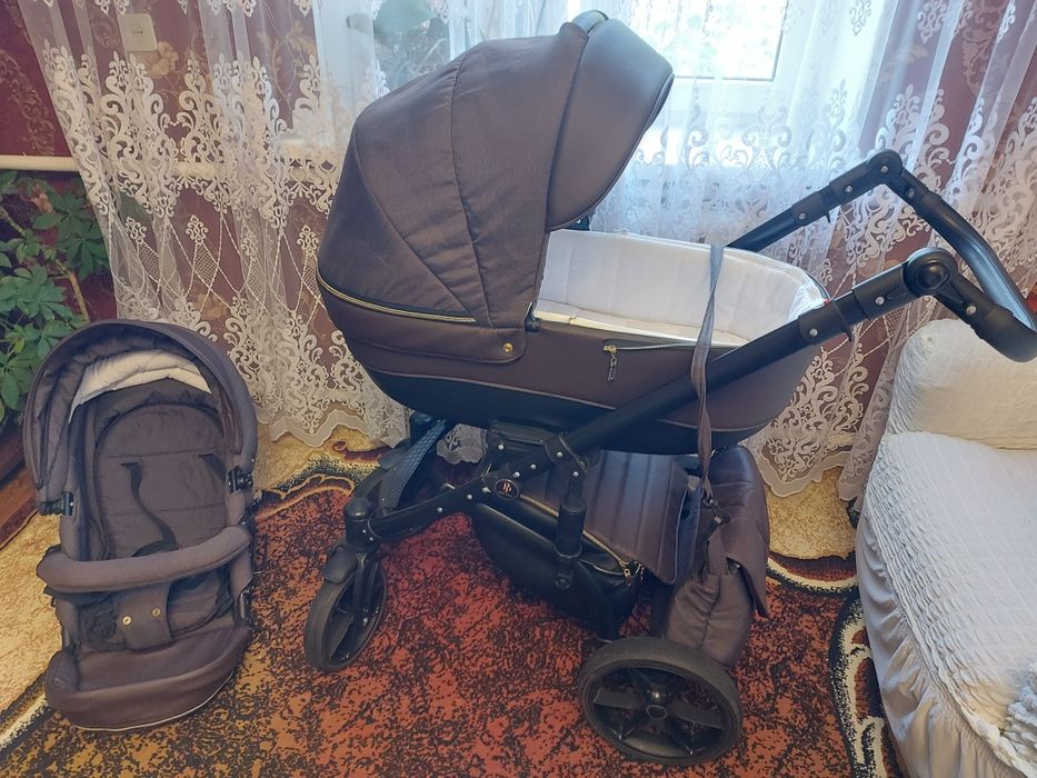 Універсальна дитяча коляска (2 в 1) BabyPram Bellini