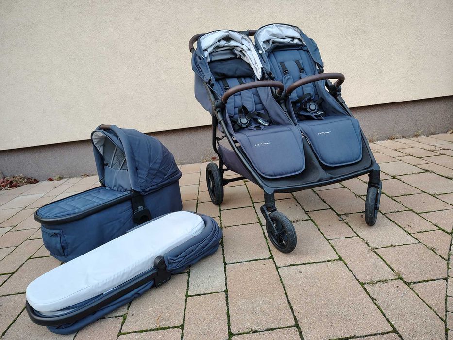 Wózek bliźniaczy Mast M.Twin X 2w1 (lepszy niż Valco Baby Snap Duo)