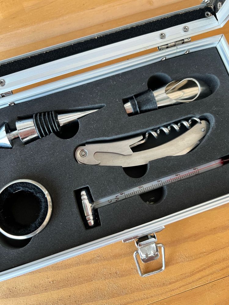 Kit de Acessórios para Vinho – Completo