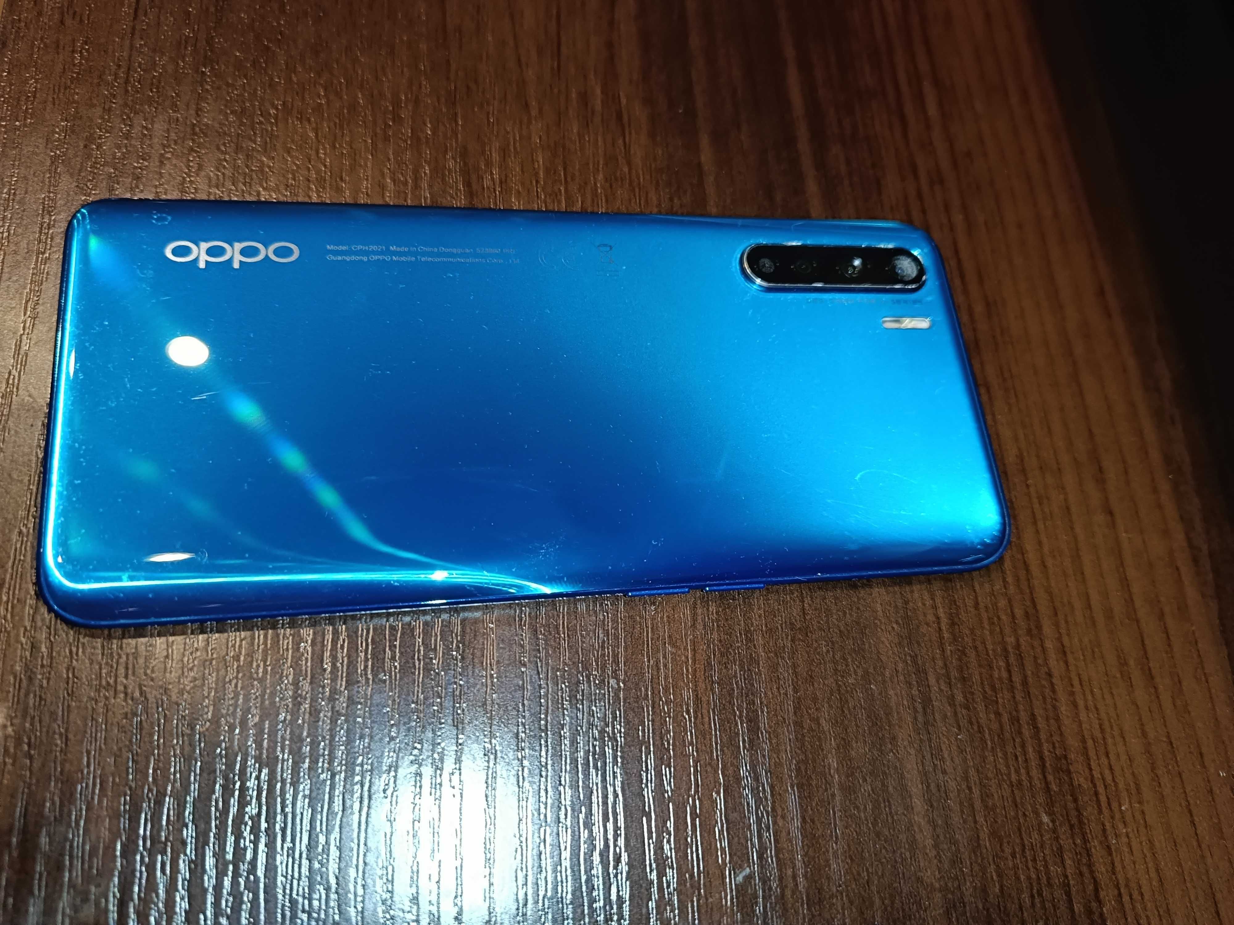 Oppo A91 8/128GB Niebieski Pełny zestaw