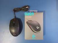 Mysz przewodowa Logitech G203 Lightsync 8000DPI czarna