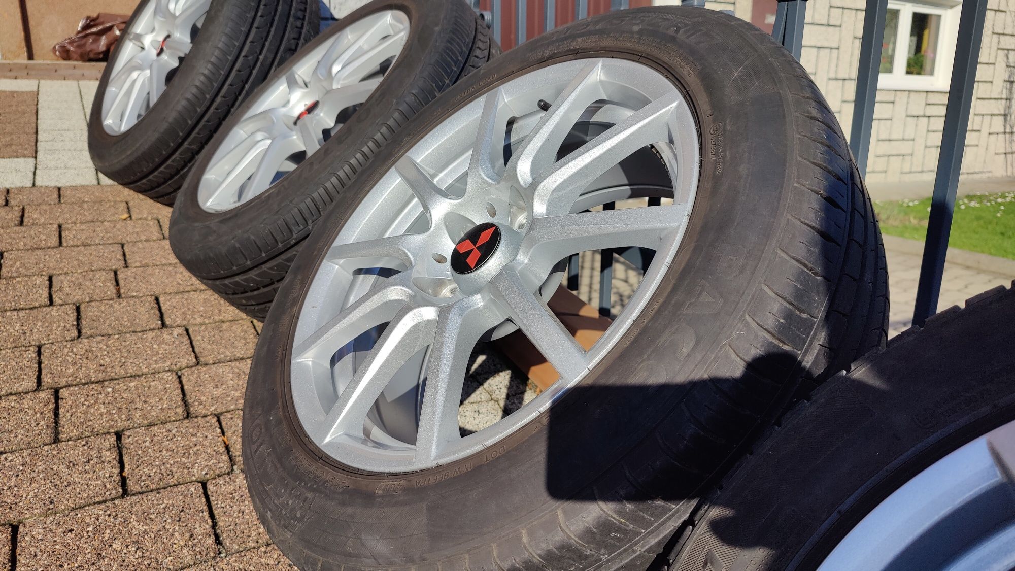 Alufelgi z oponami R 17 5x114.3 Mitsubishi Mazda Honda