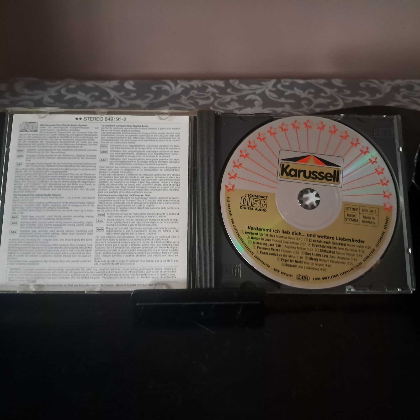 CD Verdammt ich lieb' dich - i inne niemieckie miłosne hity