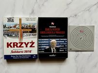 film DVD 3 szt. Krzyż Mgła Smoleńsk Biała Księga Macierewicz