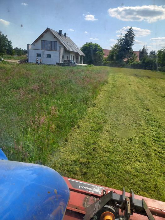 Usługi rolnicze koszenie ugorów działek budowlanych transport kryszyw