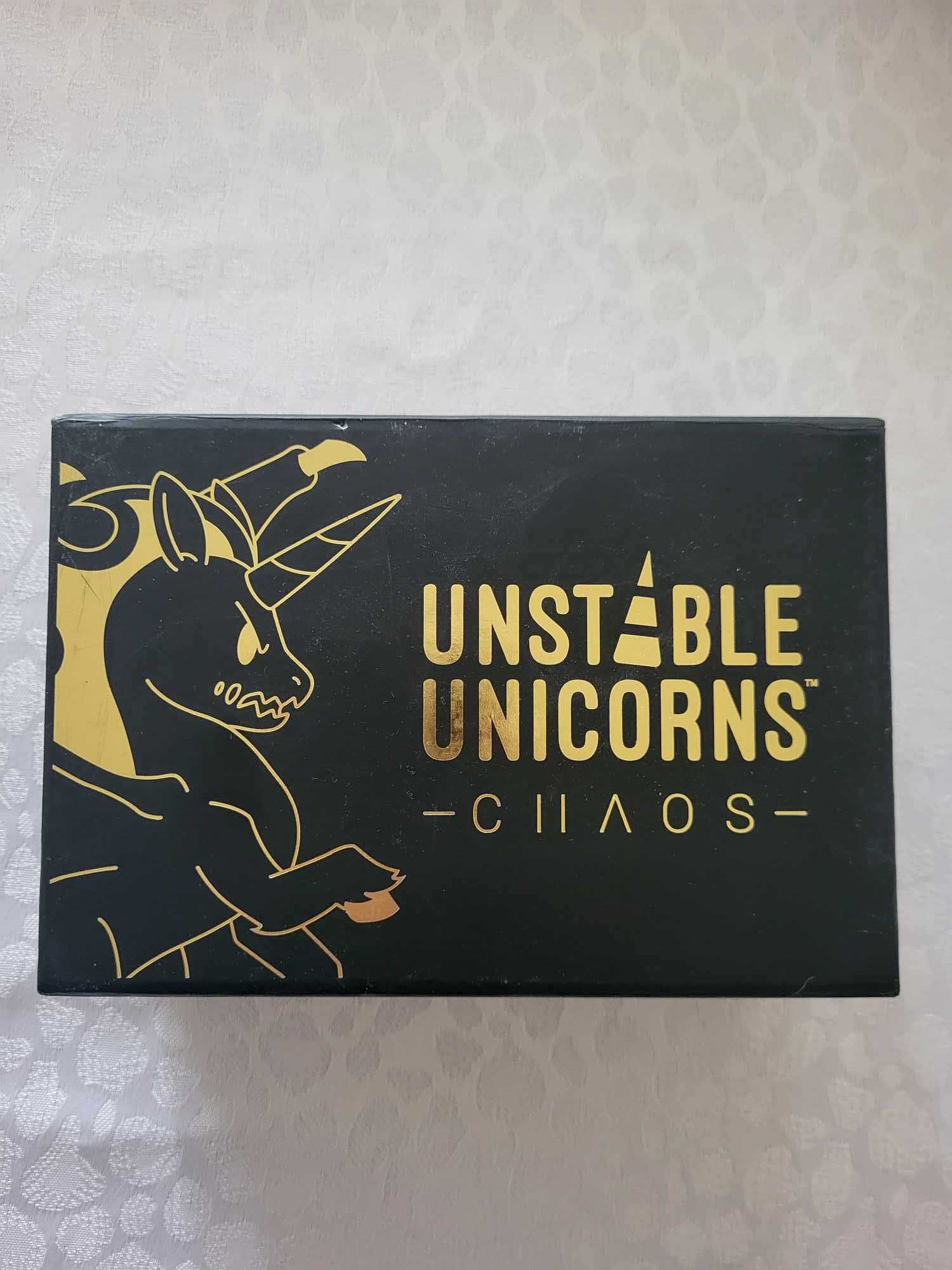 Unstable Unicorn Chaos (Odjechane jednorożce) Kickstarter gra