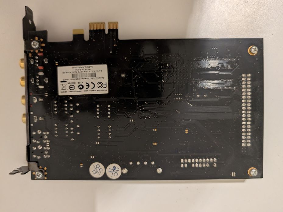 Creative Sound Blaster X-Fi Titanium HD SB 1270 Hi-End Działa z Win11