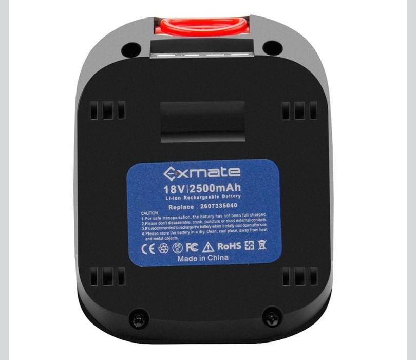 Exmate Akumulator litowo-jonowy 18 V 2,5 Ah do Bosch