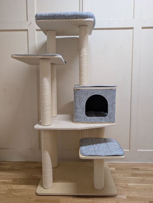 Modern Living Drapak Havana Jasnoszary 88x62x155cm BARDZO DUŻY