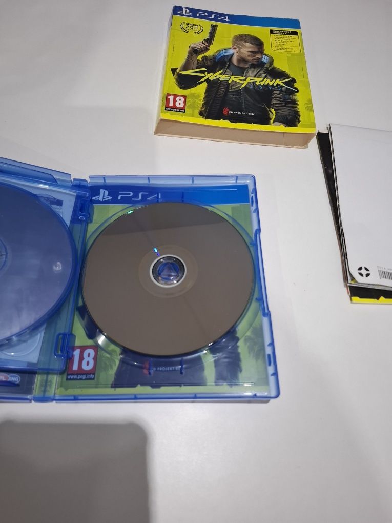 Cyberpunk 2077 ps4 ps5 PL+dodatki mapa itd.