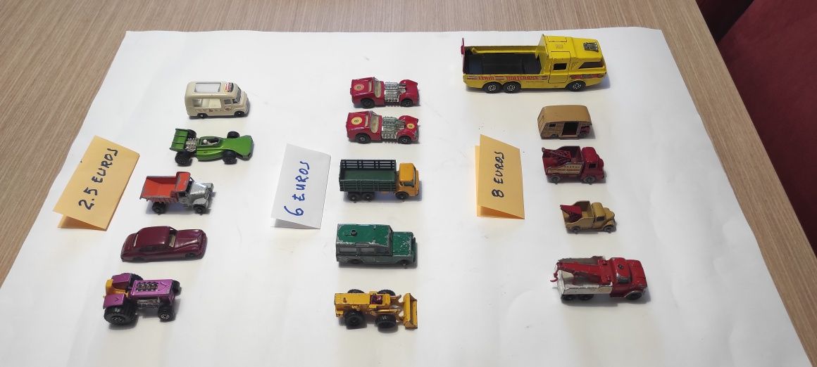 Matchbox carrinhos
