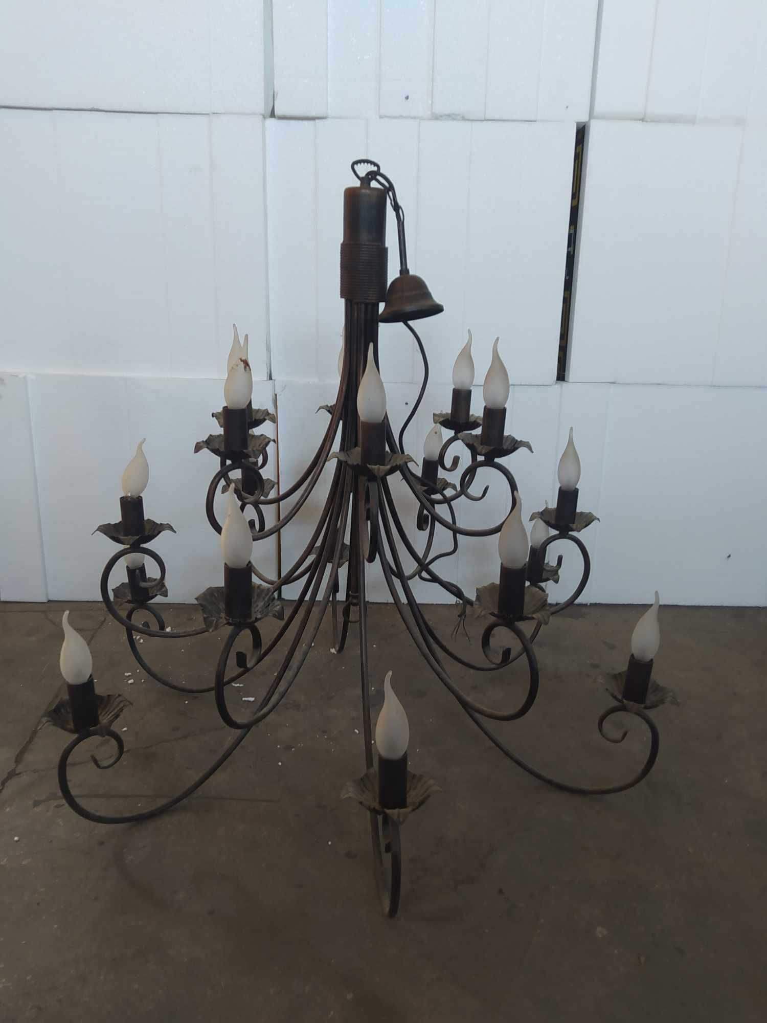 Lampa Wisząca + Lampka Nocna + 2 Kinkiety