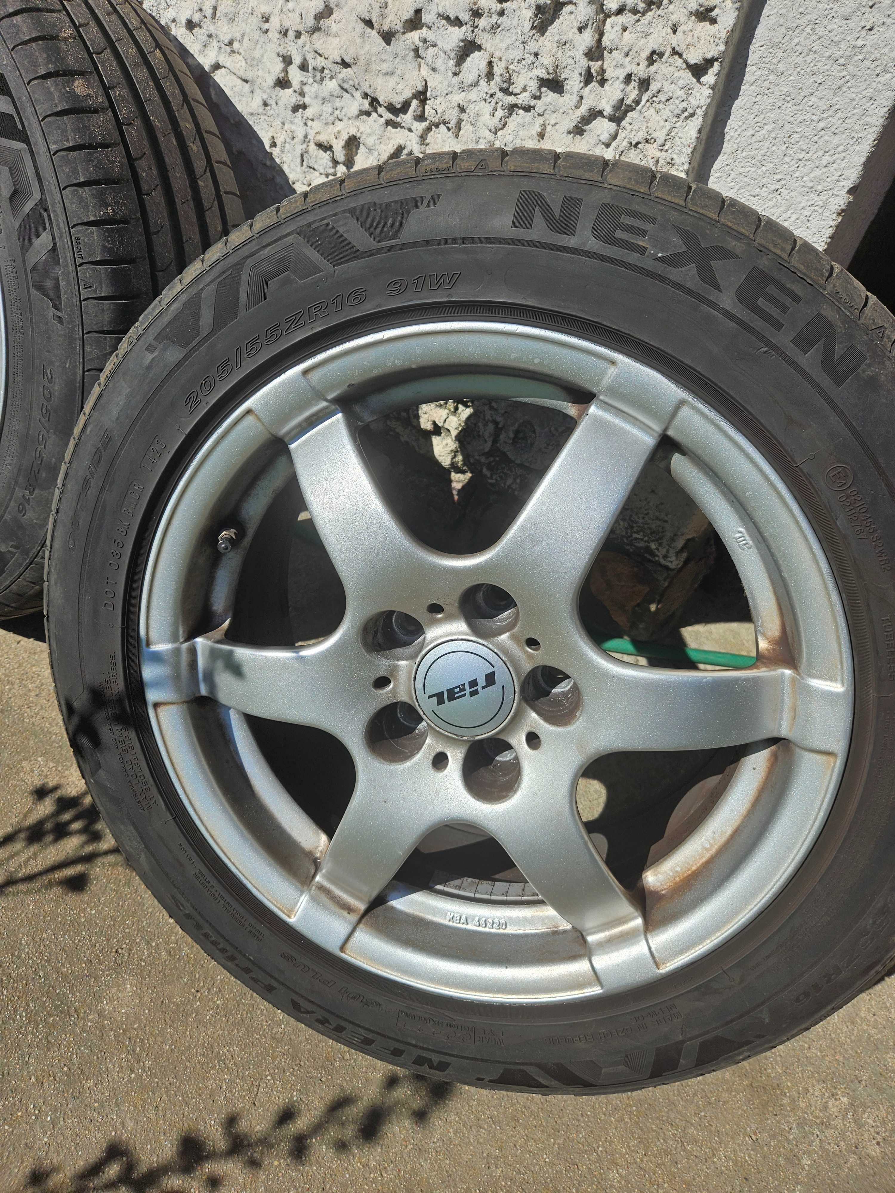 Alufelgi 16 cali opony letnie bdb stan Opel vectra 5x110