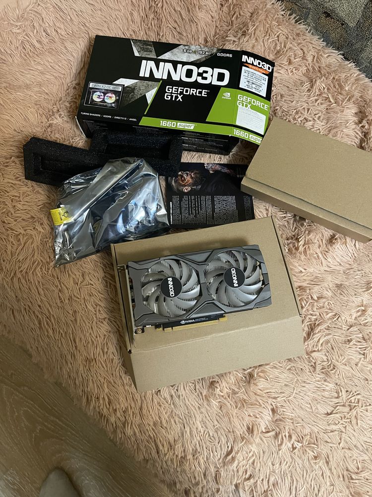 Видеокарта Ino3d gtx 1660 super rgb 6gb