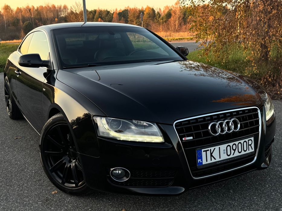 Audi A5 Coupé 2.0TDI/S-LINE/Skóra/Navi/Alus/ORYGINAŁ/PERFEKT z Niemiec!