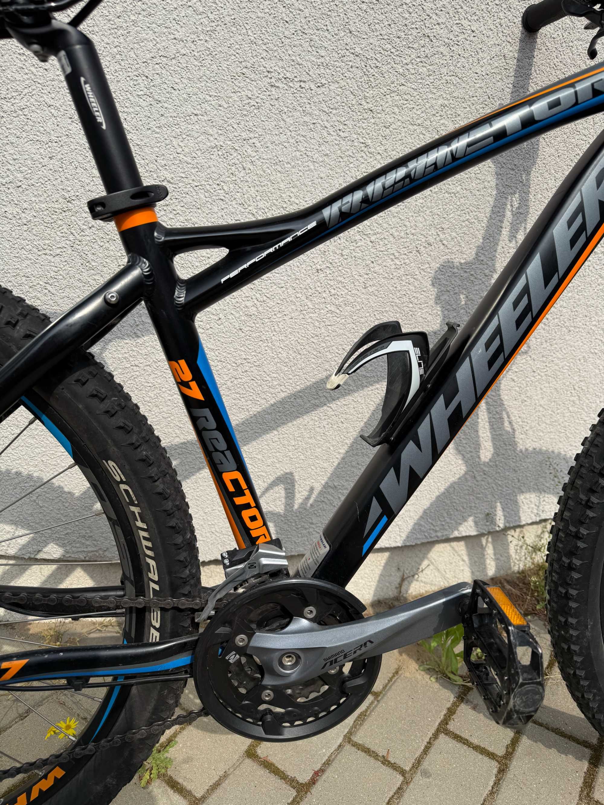 ROWER GÓRSKI MTB WHEELER REACTOR 400 27,5" rama 17" Shimano Super Stan