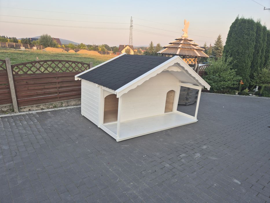 Buda dla dwóch dużych psów "Bliźniak "