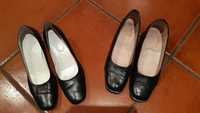 Sapato tipo Traje académico -2 Pares em pele