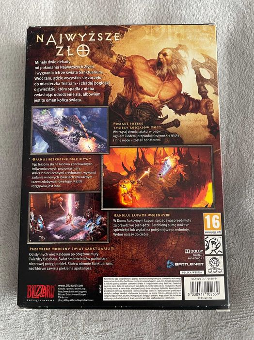Diablo 3 - pudełko